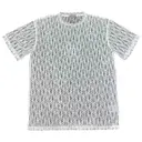 White Viscose T-shirt Dior Homme