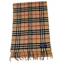 Wool scarf & pocket square Burberry - Vintage