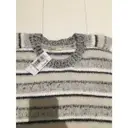 Buy J Brand White/grey knitted J brand jump... online