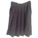 Wool Skirt Miu Miu