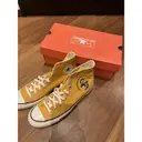 Cloth high trainers Converse