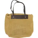 Yellow Cloth Handbag Maje