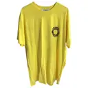 Yellow Cotton T-shirt Givenchy