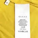 Buy Gucci Yellow Cotton T-shirt online