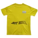 Yellow Cotton T-shirt Louis Vuitton