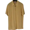 Yellow Cotton Polo shirt Hermès