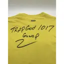 Yellow Cotton T-shirt Supreme