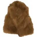 Fox coat Diane Von Furstenberg