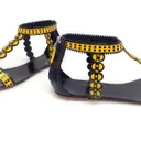 Leather sandal Alaïa