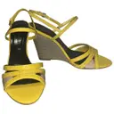 Leather sandals Burberry