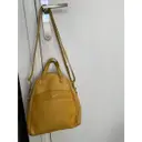 Leather backpack Courrèges - Vintage