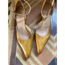Leather heels Dries Van Noten - Vintage