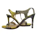 Leather sandals Luciano Padovan