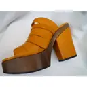 Robert Clergerie Leather mules & clogs for sale