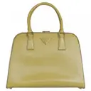 Pyramid leather handbag Prada