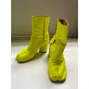 Buy Maison Martin Margiela Tabi leather ankle boots online