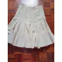 Buy Ralph Lauren Linen mid-length skirt online