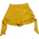 Yellow Polyester Shorts Carven