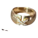 Liens yellow gold ring Chaumet