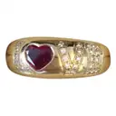 Love yellow gold ring Chopard