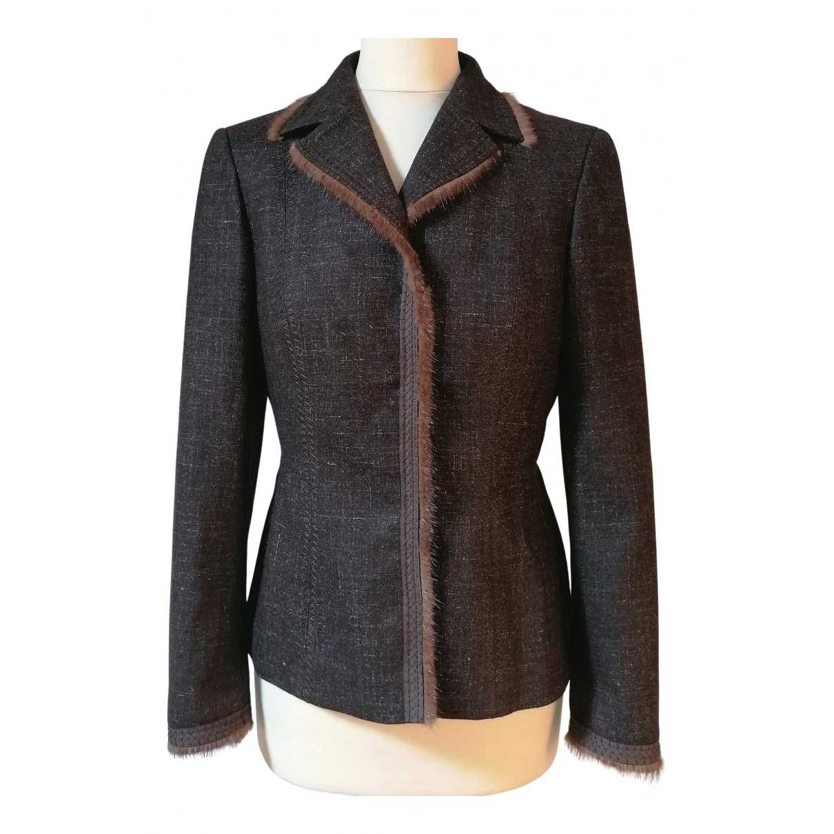 clothing Alberta Ferretti jackets for Female Wool 40 IT. Used condition