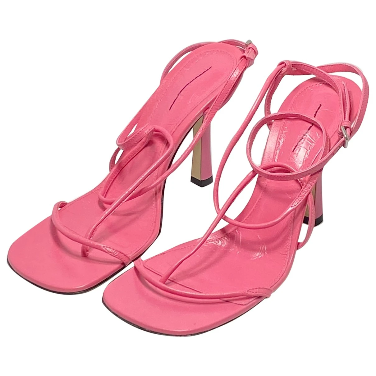 shoes Bottega Veneta sandals for Female Leather 36.5 EU. Used condition