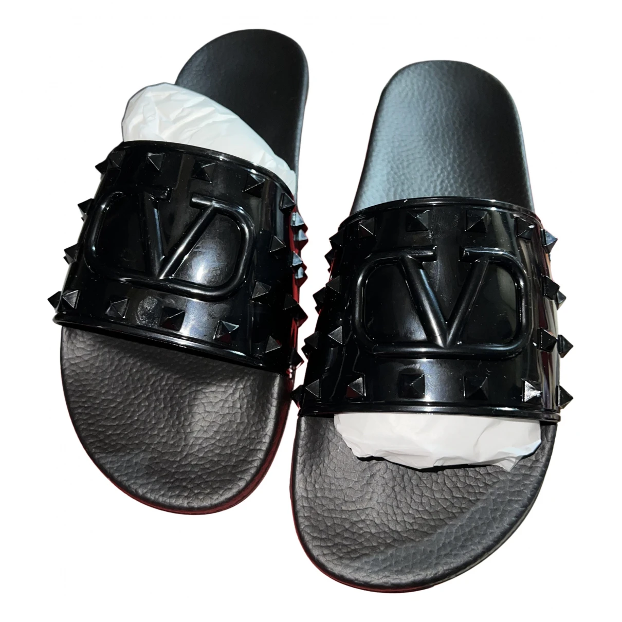 shoes Valentino Garavani sandals for Male Plastic 40 EU. Used condition