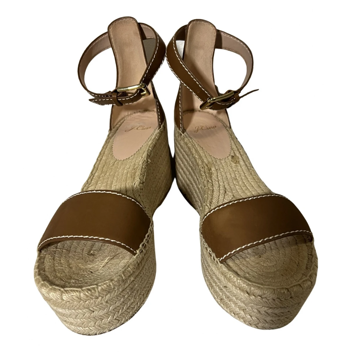 shoes J.Crew espadrilles for Female Leather 40 EU. Used condition