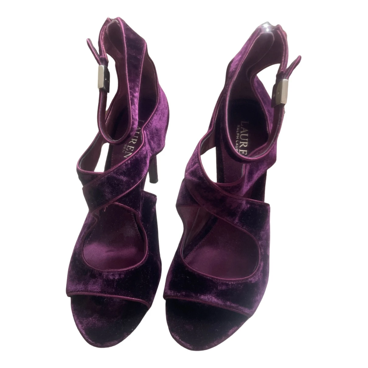 shoes Lauren Ralph Lauren sandals for Female Velvet 40.5 EU. Used condition