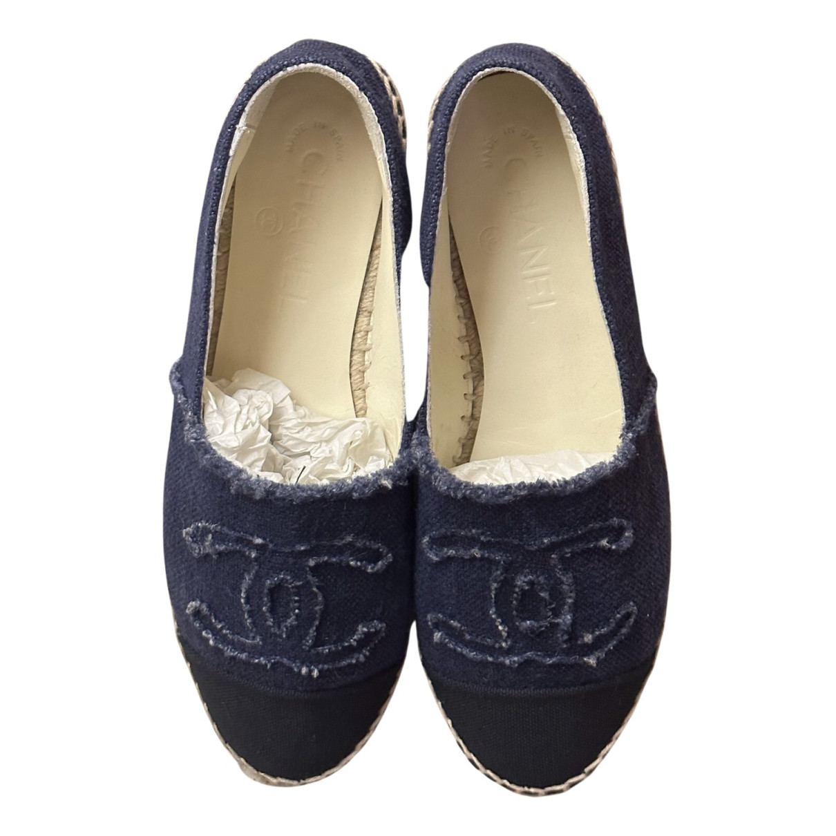 shoes Chanel espadrilles for Female Cloth 37 EU. Used condition