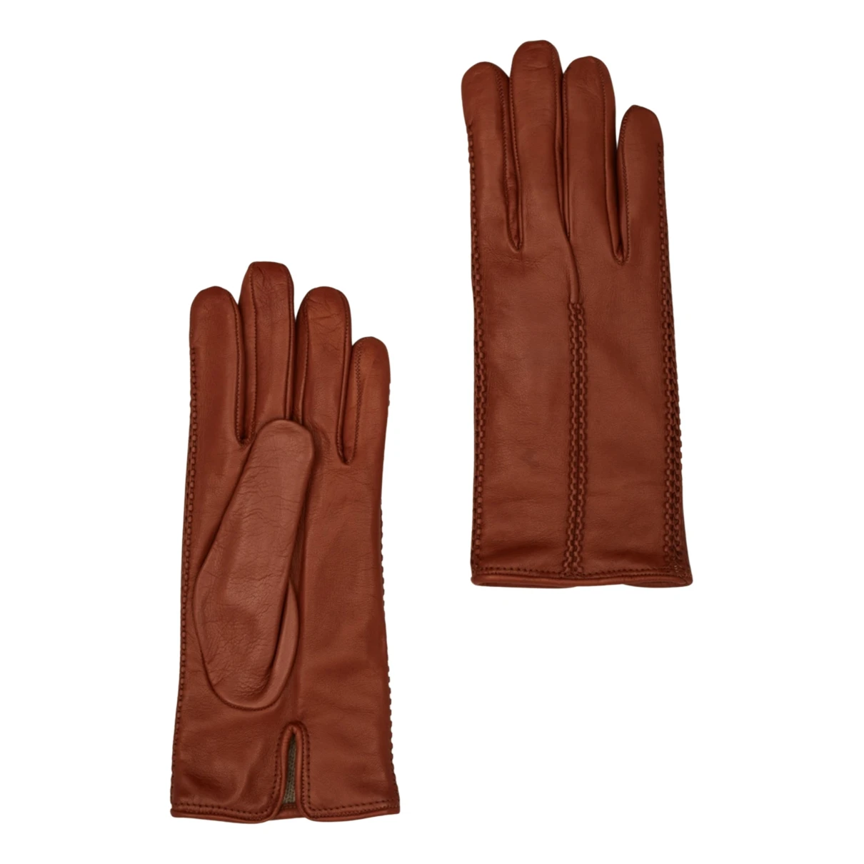 accessories Max Mara gloves for Female Leather 7 Inches. Used condition