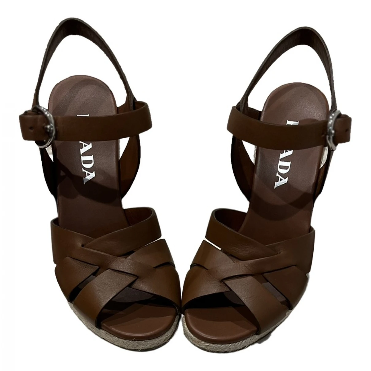 shoes Prada espadrilles for Female Leather 35 EU. Used condition