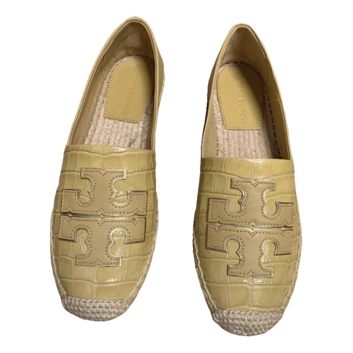 shoes Tory Burch espadrilles for Female Leather 37.5 EU. Used condition