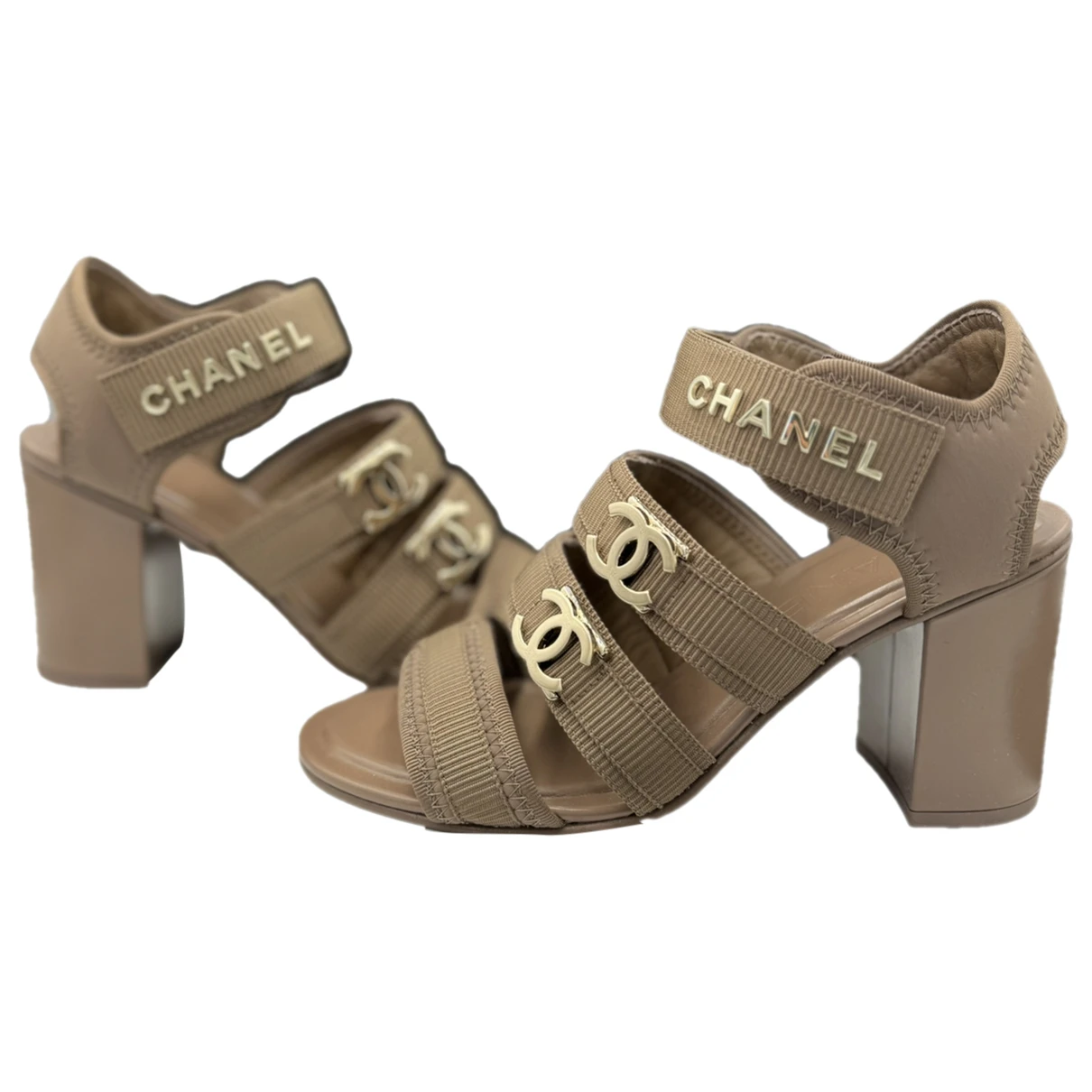 shoes Chanel sandals for Female Cloth 36 EU. Used condition