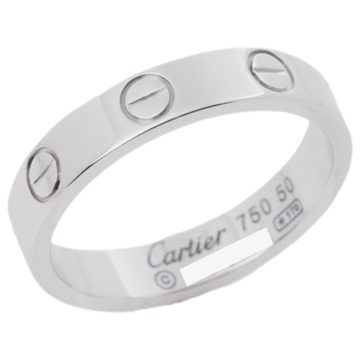 jewellery Cartier rings Love for Female White gold 50 EU. Used condition