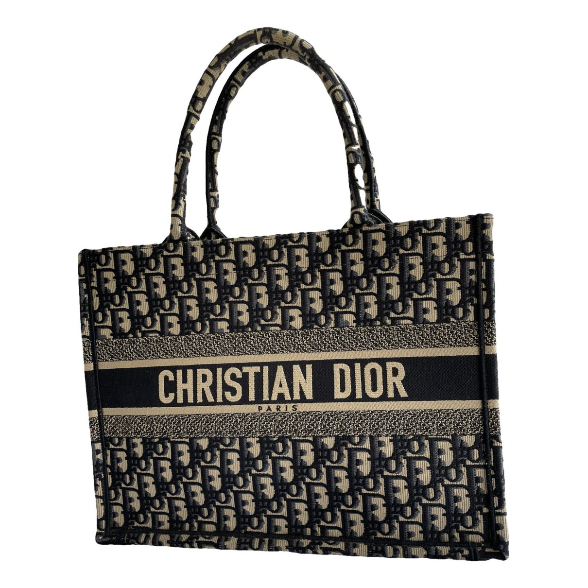 bags Dior handbags Book Tote for Female Cotton. Used condition