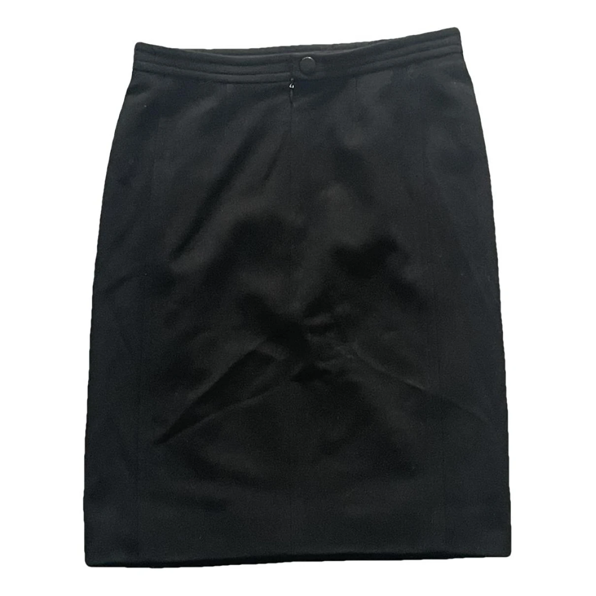 Pre-owned Courrã¨ges Mid-length Skirt In Black