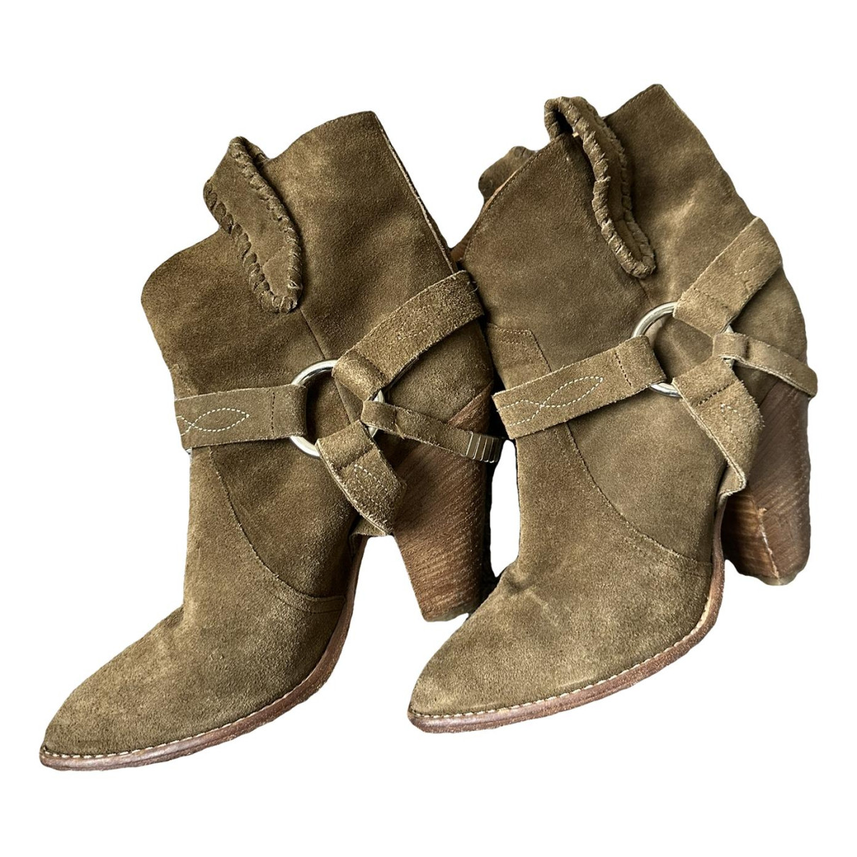shoes Isabel Marant boots for Female Suede 38 EU. Used condition