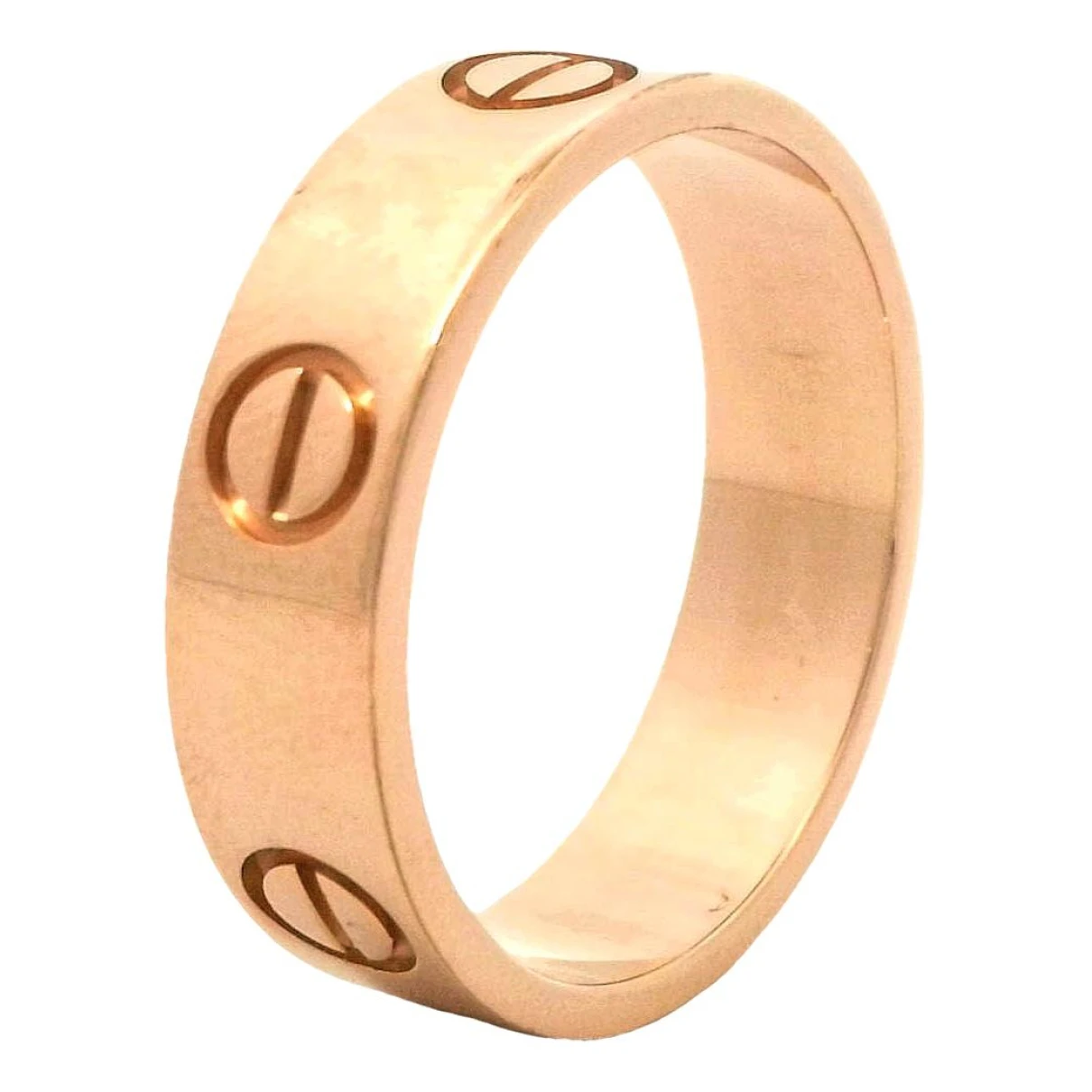 image of Cartier Love pink gold ring