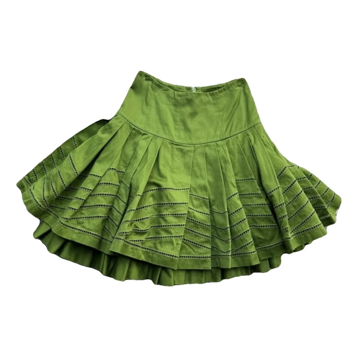 Pre-owned Ted Baker Mid-length Skirt In Green