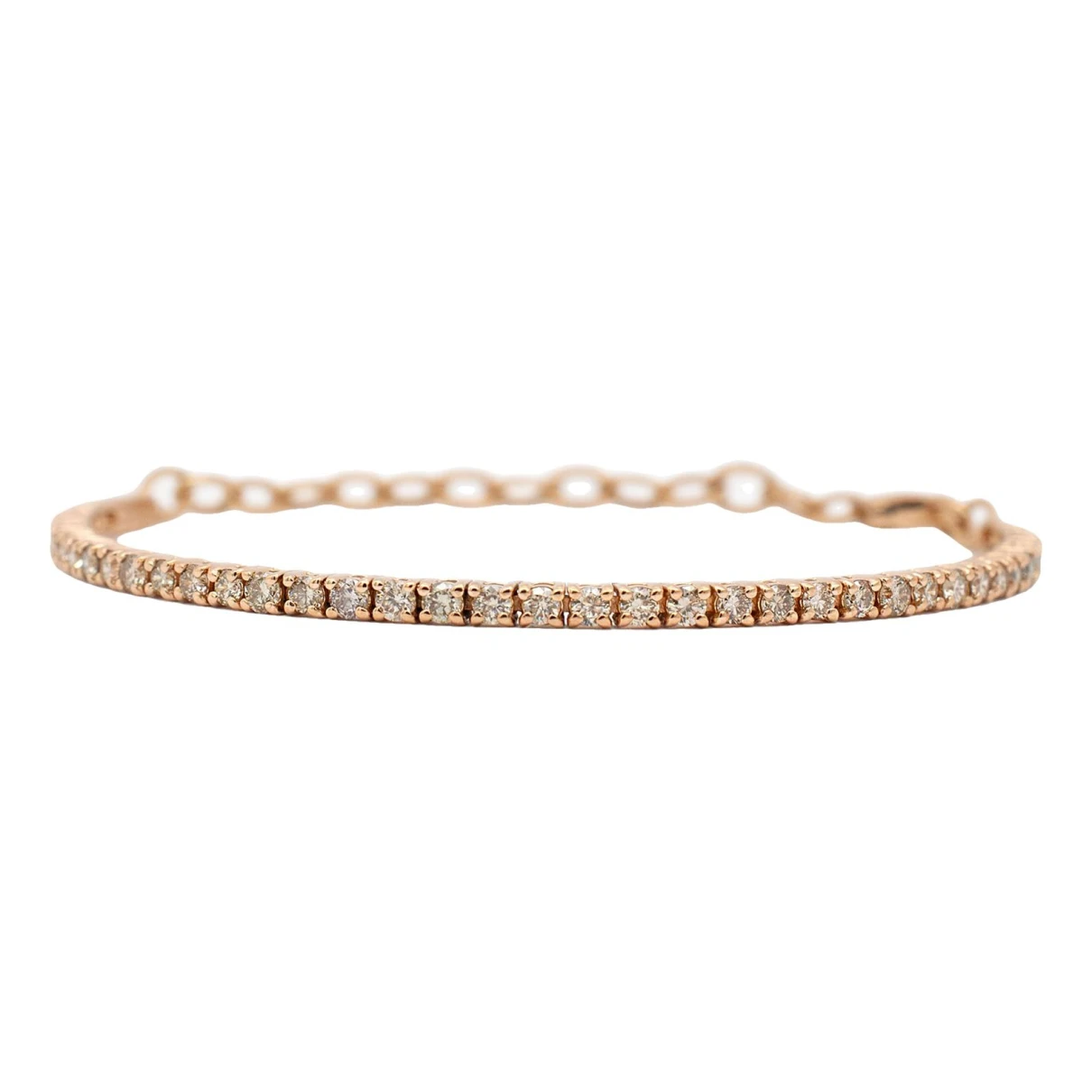 Pre-owned Le Vian Pink Gold Bracelet