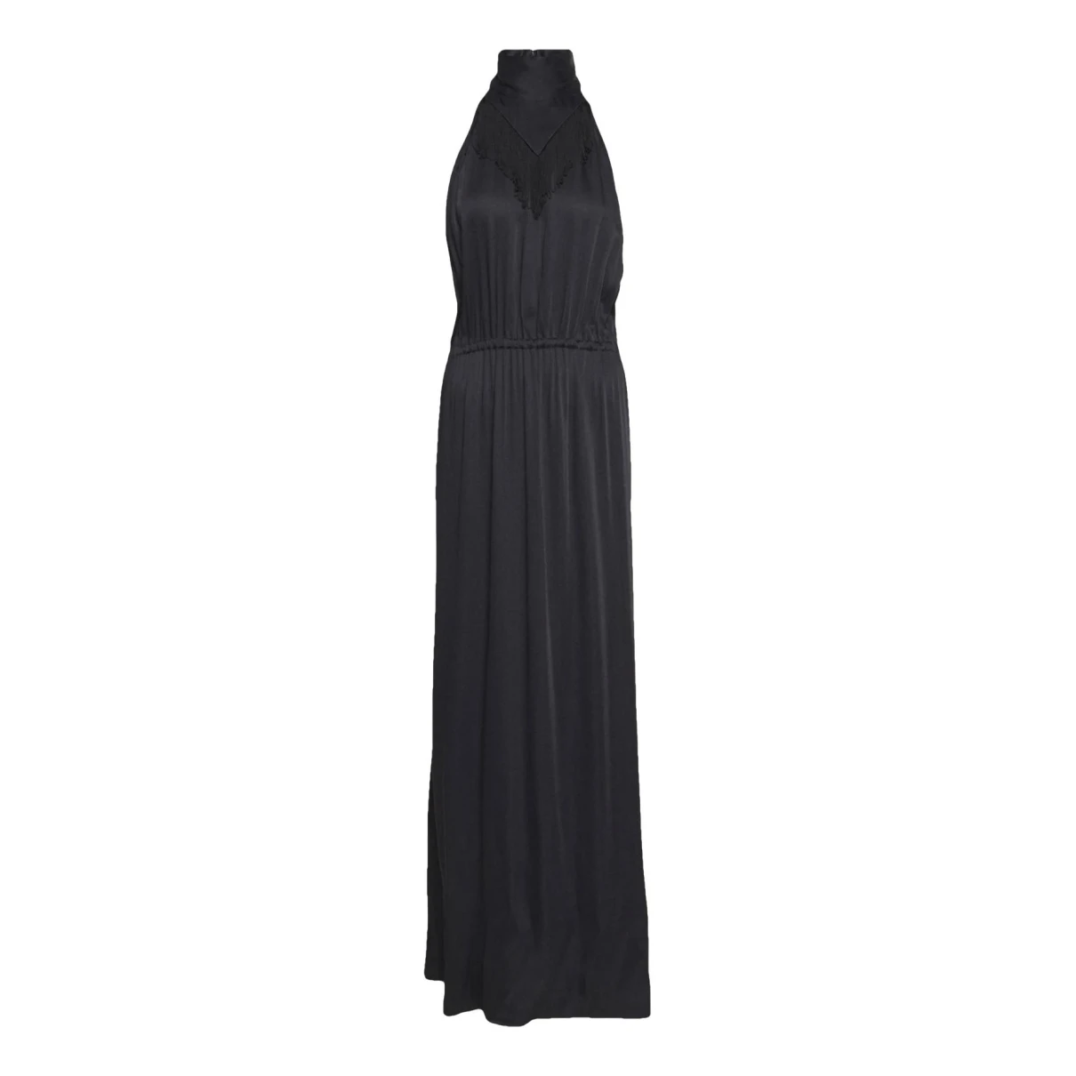 Pre-owned Won Hundred Maxi Dress In Black