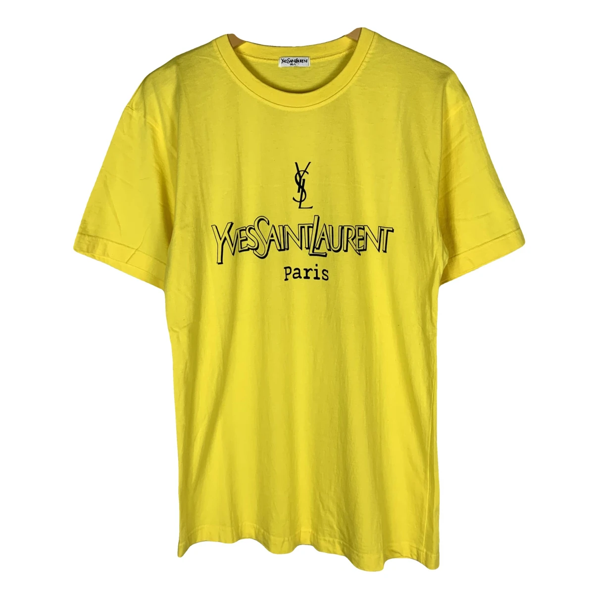 Pre-owned Saint Laurent T-shirt In Yellow
