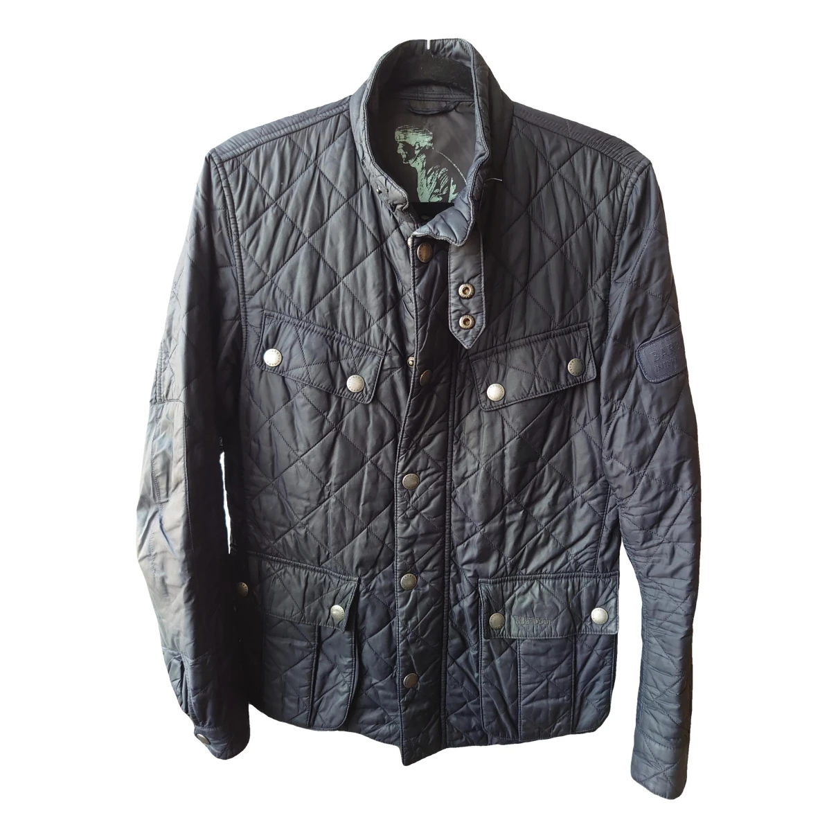 Pre-owned Barbour Jacket In Navy