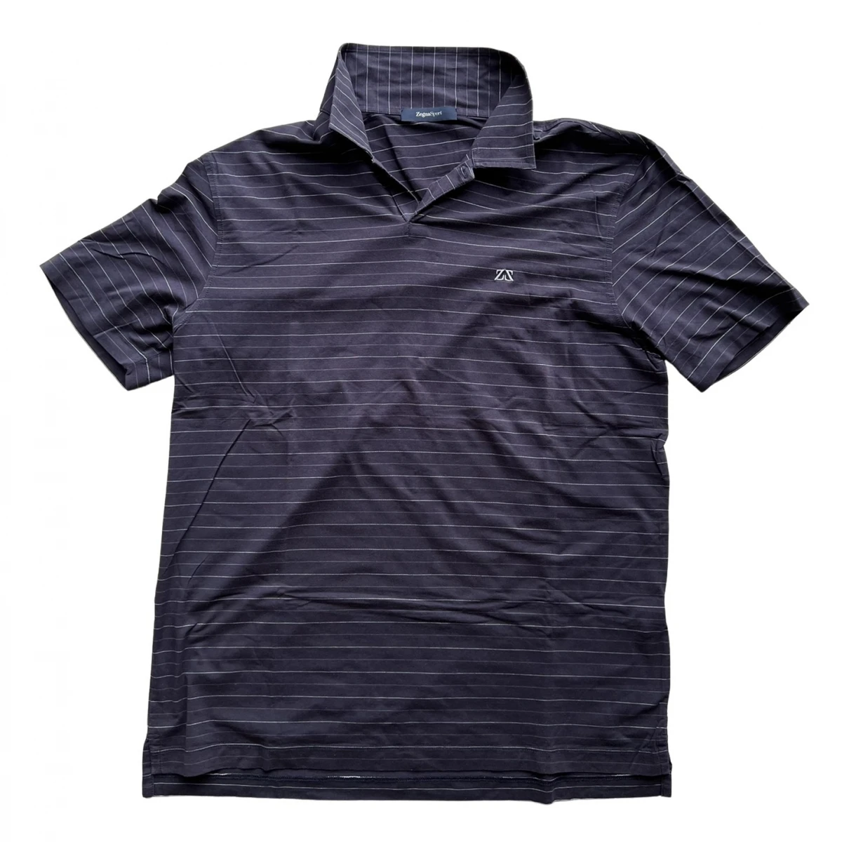 Pre-owned Zegna Polo Shirt In Multicolour