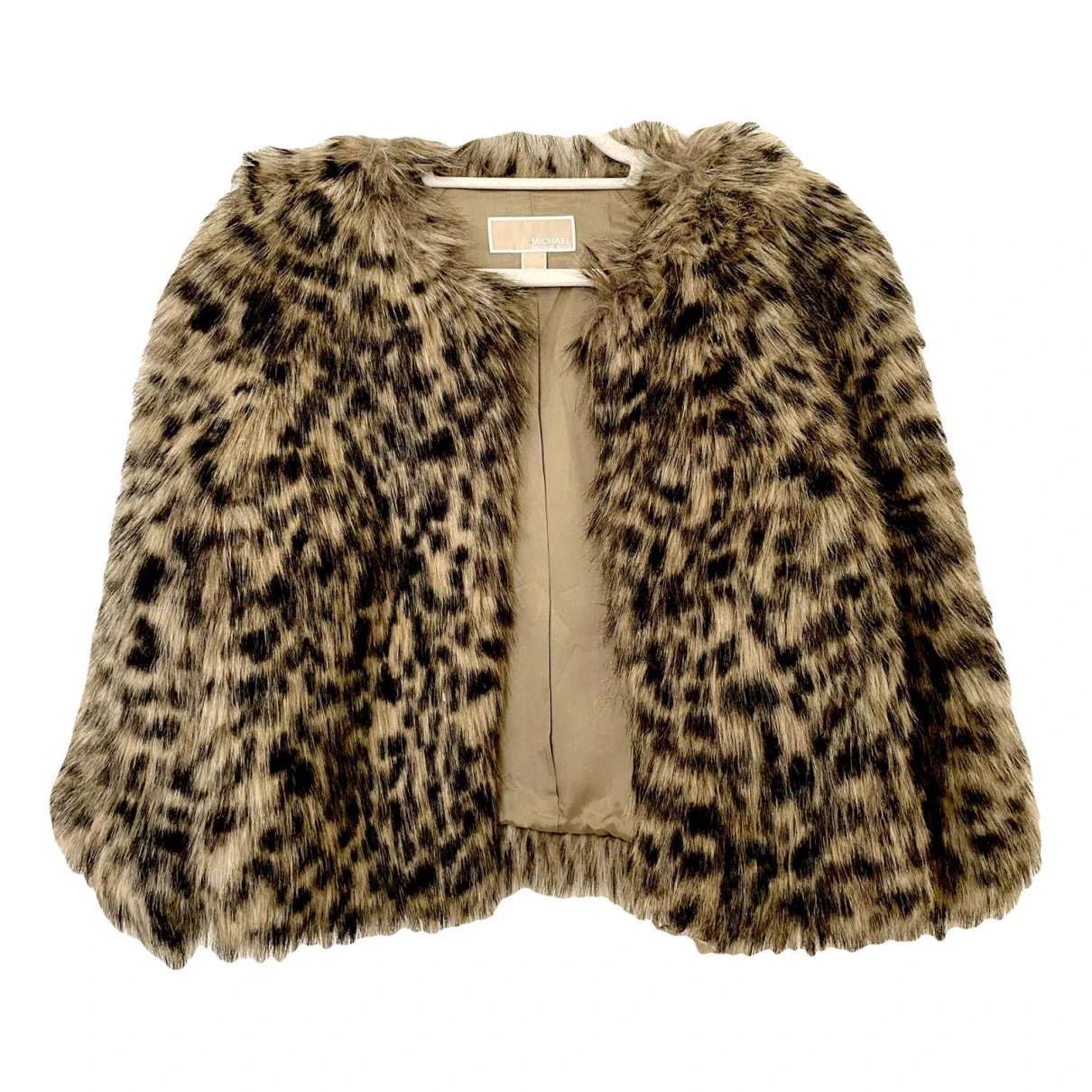 Pre-owned Michael Kors Faux Fur Jacket In Other