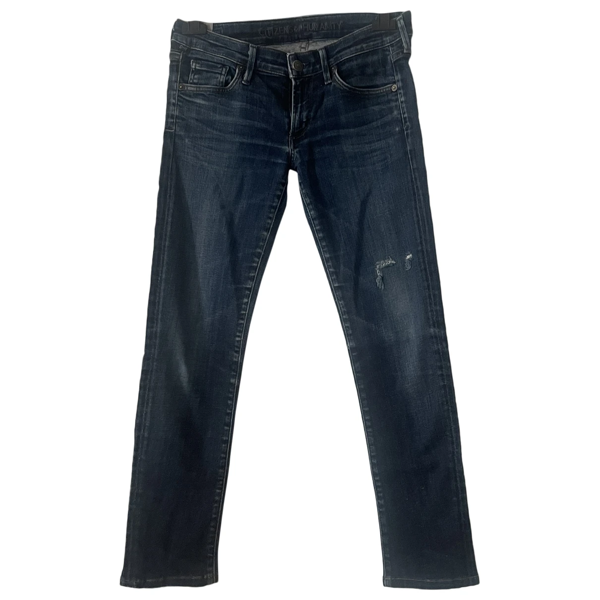 Pre-owned Citizens Of Humanity Slim Pants In Blue