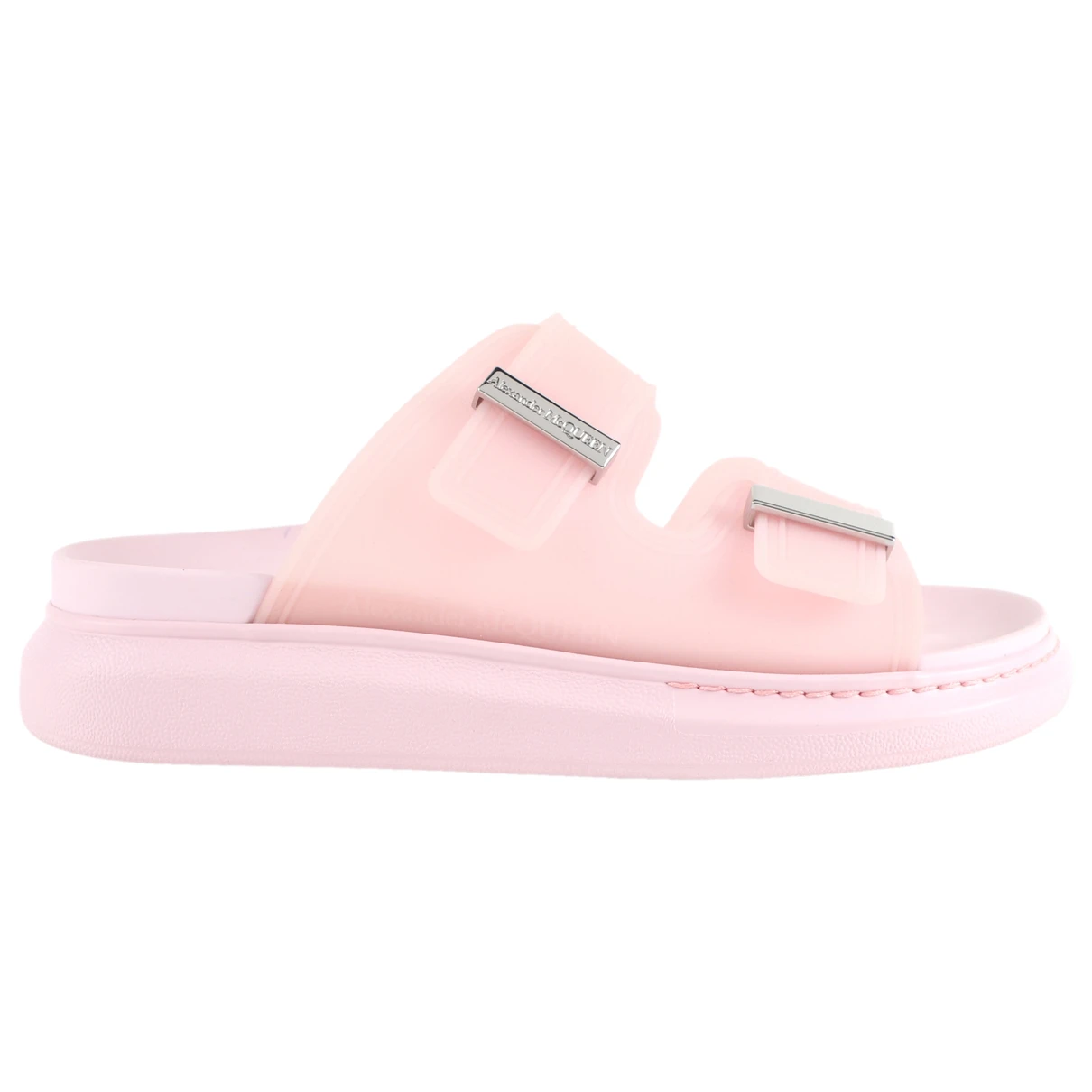 Pre-owned Alexander Mcqueen Mules & Clogs In Pink