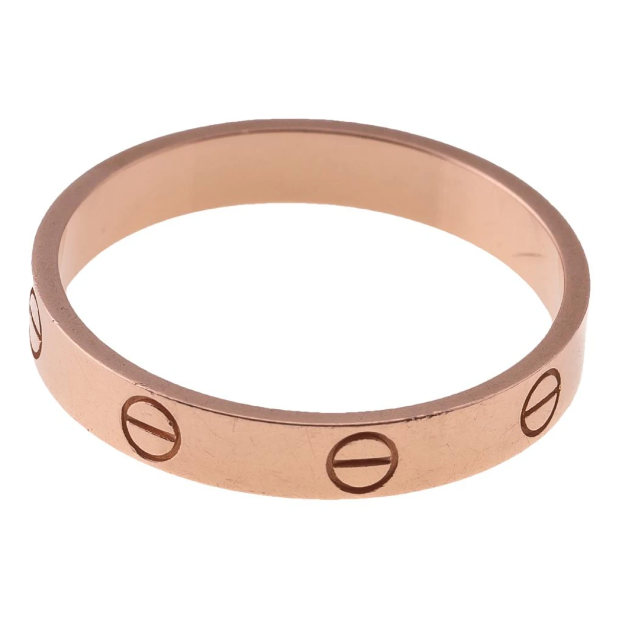 jewellery Cartier rings Love for Female Pink gold 63 MM. Used condition