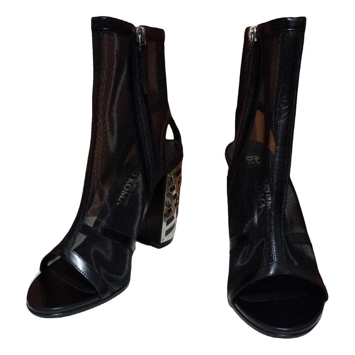 shoes David Koma boots for Female Polyester 39 EU. Used condition